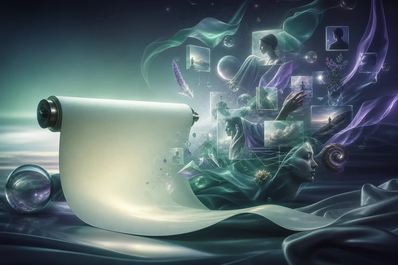 ChatGPT project setup — InnerForge themed editorial illustration