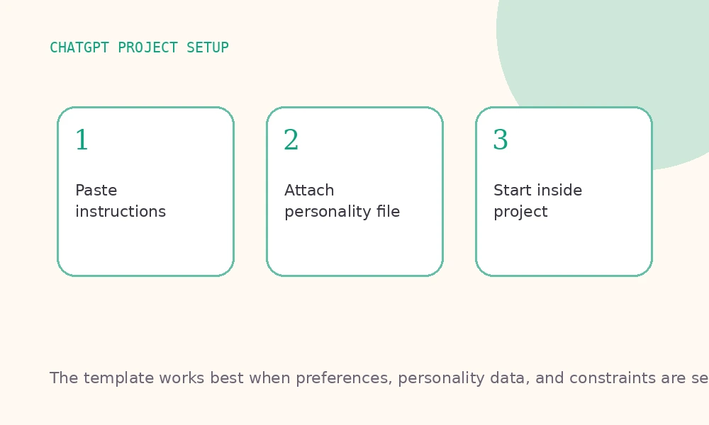 ChatGPT project setup